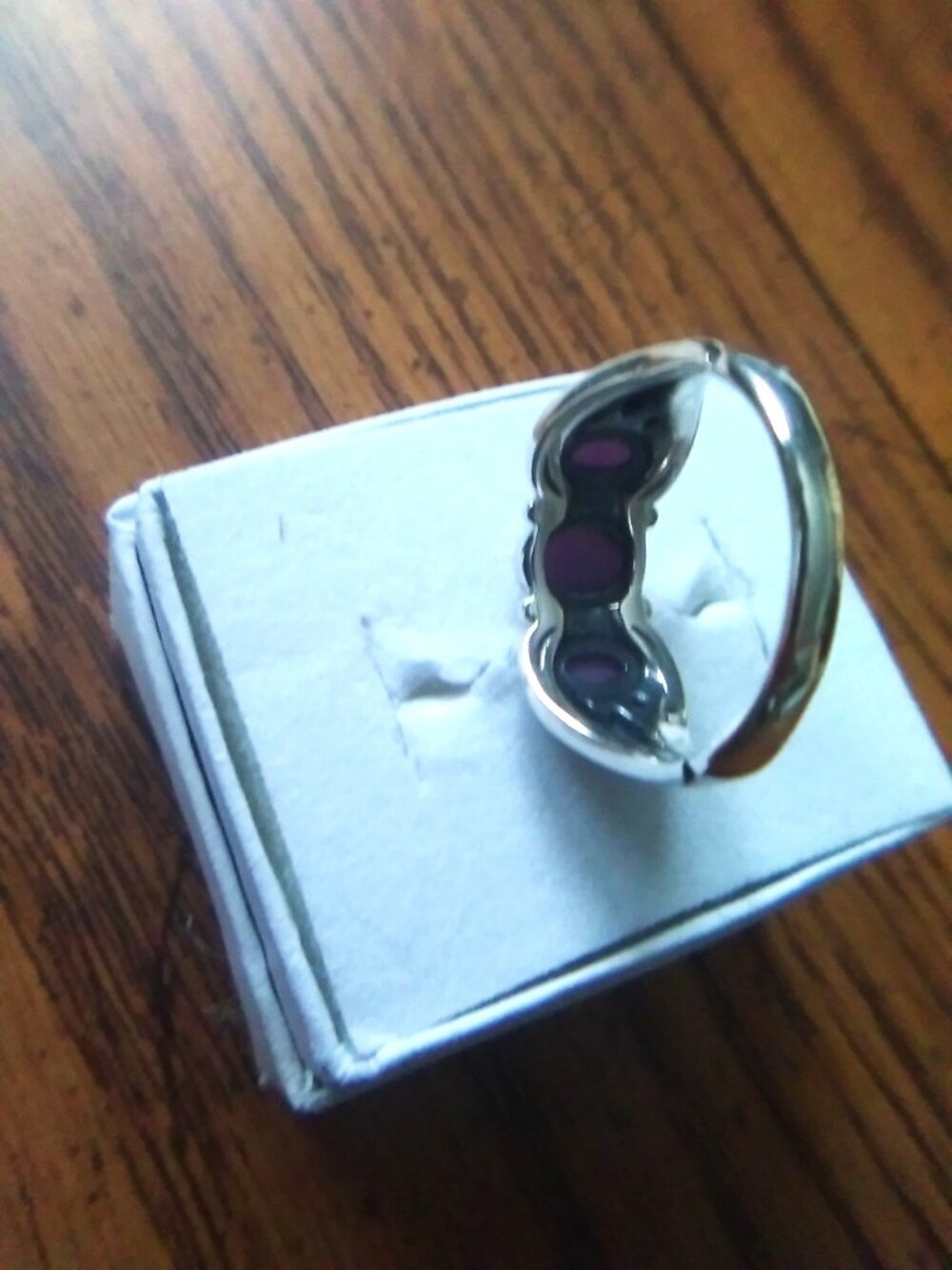 American West Phosphosiderite Silver RIng - Picture 3 of 6